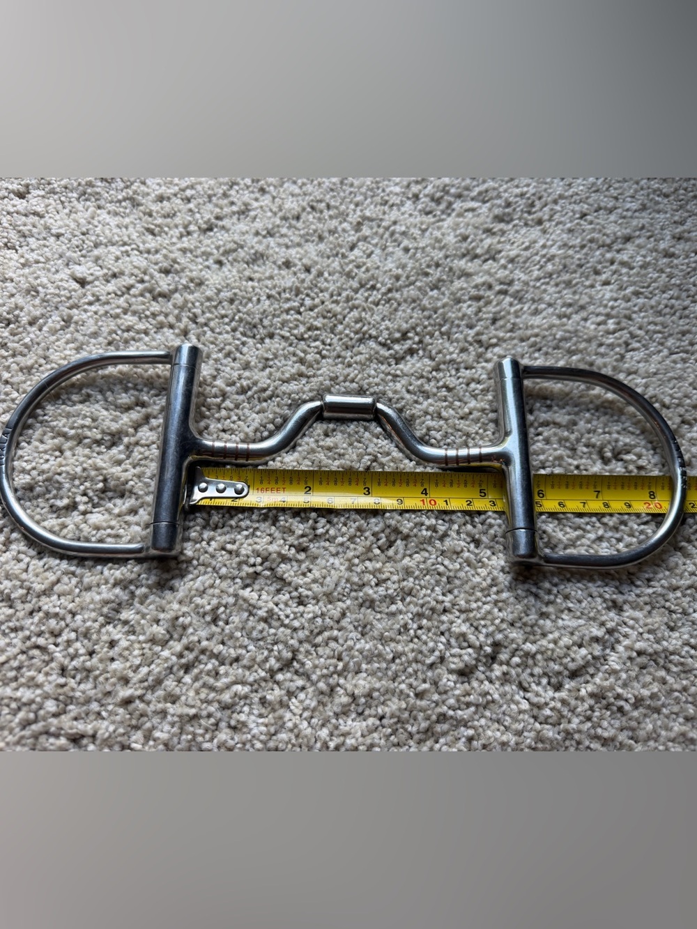 Toklat Myler 5” dring snaffle high port
